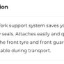 Motocross trailer support plastic bracket Image 5