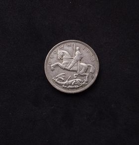 Great Britain : 1935 Silver Jubilee ( Rocking Horse ) Crown