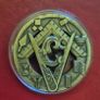 Masonic commerative coin. Image 2
