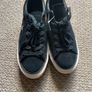 Black suede One star platform converse Size 4.5 EU 37 Image 4