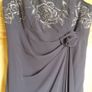Beautiful brand new grey & silver debs dress Image 3