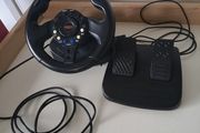PS2 Steering Wheel &amp; Pedals Set (Sabre Racing Wheel)