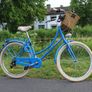 Blue Ladies Bike 26 inch City Bike Shimano 6 Speed  Basket and Lights Image 10