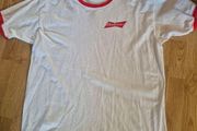 Y2K Budweiser Tshirt  - fruit of the loom  - XL