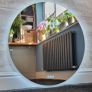 LED Bathroom Mirror Bluetooth Antifog Light Memory Function Image 2