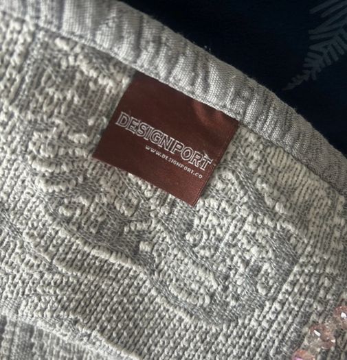Grey Quilt / Throw