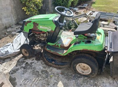lawnmower ride