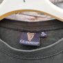 Guinness dark green t-shirt with the classic Celtic harp print  Size XL Image 4