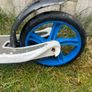 Aero C6 White and Blue Scooter Image 4