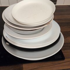 Dinner, plates, side plates and a few bowls