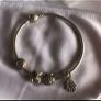 pandora bracelet & 4 charms Image 9