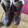meindl Bhutan hunting hiking boots, there is another pair of meindl in the photos and a pair of Haix size 10, and lastly a pair of Mammut boots size 10, all great boots and in super condition. Image 5