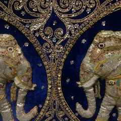 Burmese wall hanging