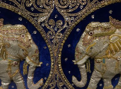 Burmese wall hanging