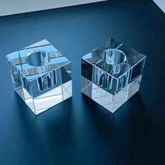 Glass Candle Holders