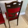 Pair Mahogany Chairs Image 4