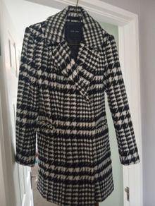 New Look Check Coat