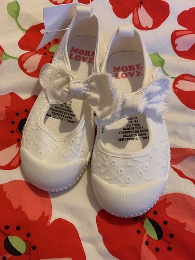 H&M New summer  shoes girl size EU 27