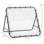 Rebounder Net, Practise Kickback Goal, for Teens, Adults Training - Black Image 3