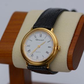 Vintage Dress Gold Tone Greiner Quartz Watch