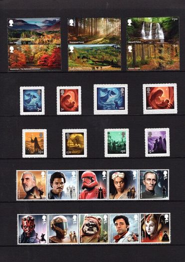 2019 Great Britain Commemorative Stamps Year Pack (includes 5 image showing contents)
