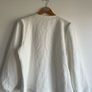 Savida off white textured top plus size New Image 5