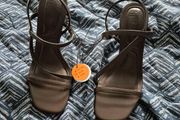 new chocolate brown mid heels