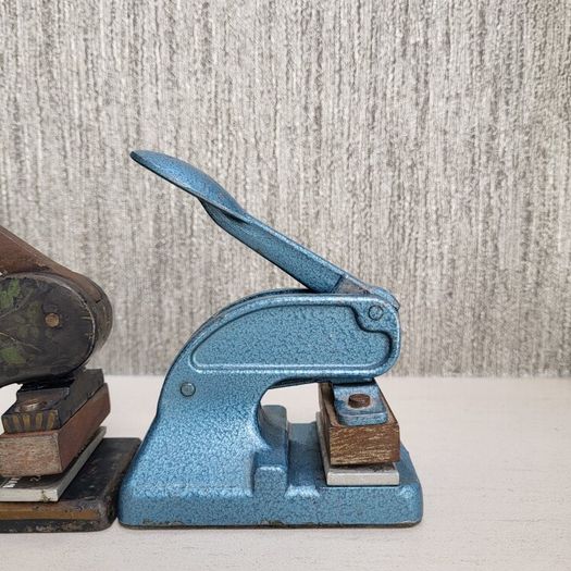 Vintage hand press Embossers