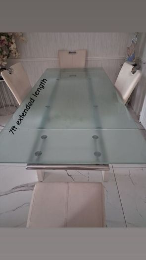 Table and chairs