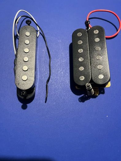 Stratocaster squier neck middle single coil bridge humbucker pickups electric guitar parts accessories