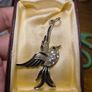 Vintage Bird in Flight Pendant Image 5