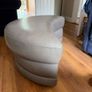 Natuzzi Leather Ottoman Image 4