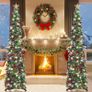 6FT/1.8M Pop Up Tinsel Christmas Tree with 100 Timer Lights & Remote, Collapsible Artificial Pencil Tree Xmas Decoration for Home, Office, Party, USB Powered, Easy Assembly Image 6