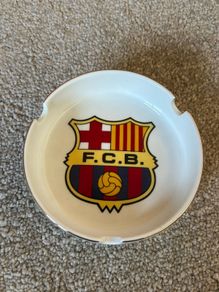 FC Barcelona Ceramic Ashtray