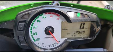 Kawasaki 2009-2012 ZX6R Clocks Dashboard