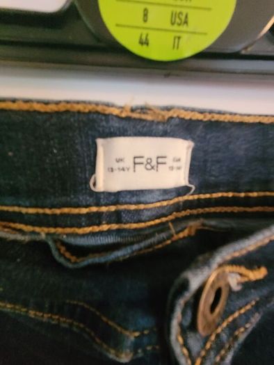 girls F&F jeans