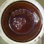 West German Pottery Jug with grape design Image 2