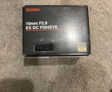 Sigma 10mm F2.8 Ex Dc Fisheye Lens