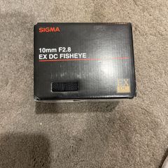 Sigma 10mm F2.8 Ex Dc Fisheye Lens