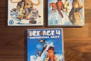 Ice Age 1 Ice Age 2 Ice Age 4 DVDs priced individually below