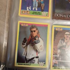 shawn michaels rookie card wwf series 2 1992