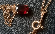Vintage GEP 14k chain with pendant