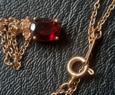 Vintage GEP 14k chain with pendant