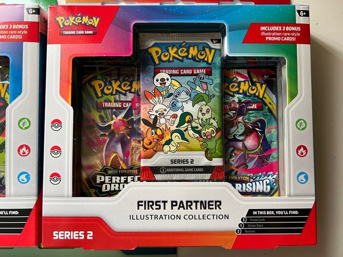 Pokemon First Partner Illustration Collection Complete Series 1 2 3 NEW