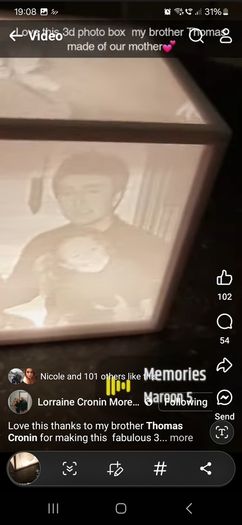 3D Printed Memory Light Boxes