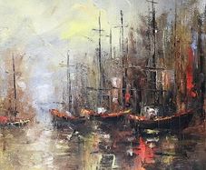 Slawomir Zajkowski "Old fishing boats"