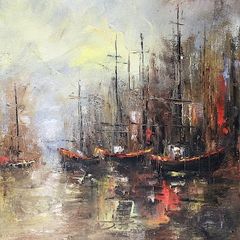 Slawomir Zajkowski "Old fishing boats"