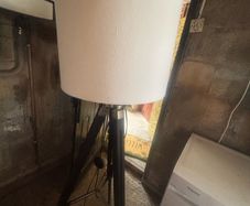 Three legged floor lamp
