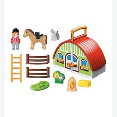 playmobile, take along farm
