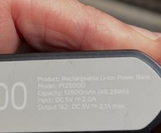 12500 mah power bank.